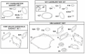 Part Location Diagram of 498532 Briggs and Stratton Gasket Set-valve
